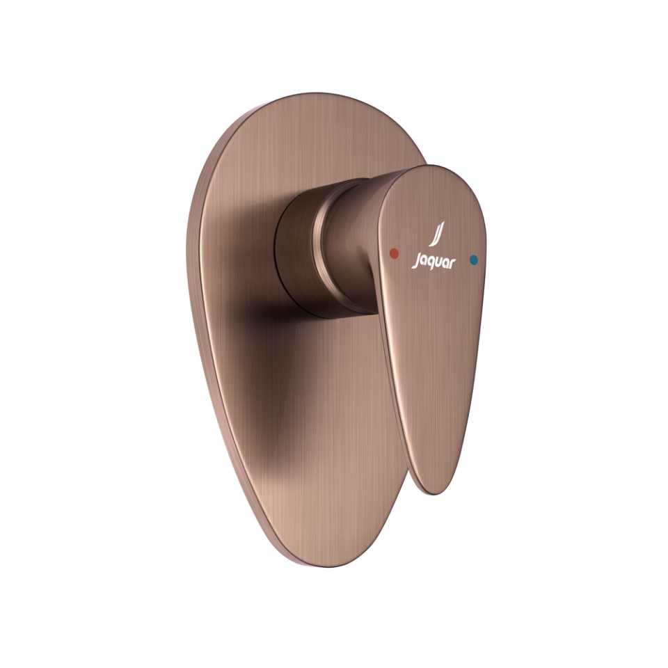 Picture of Внешняя часть встраиваемого однорычажного смесителя скрытого монтажа - Античная медь