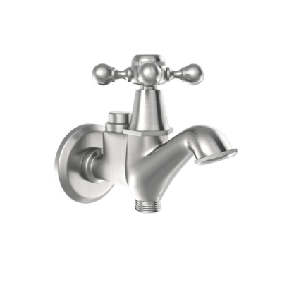 Picture of Кран настенный на 2 потребителя - Нержавеющая сталь