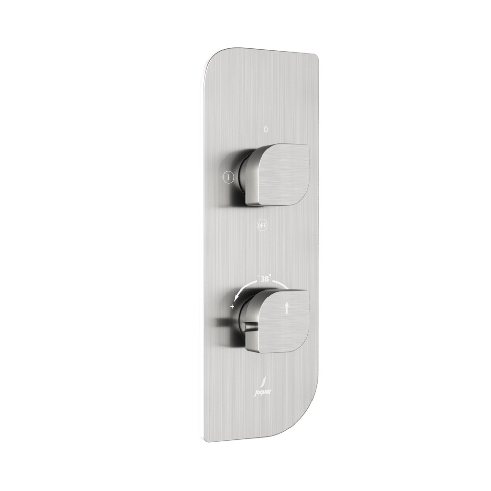 Picture of Термостатический смеситель для душа Aquamax с переключателем на 2 потребителя - Нержавеющая сталь