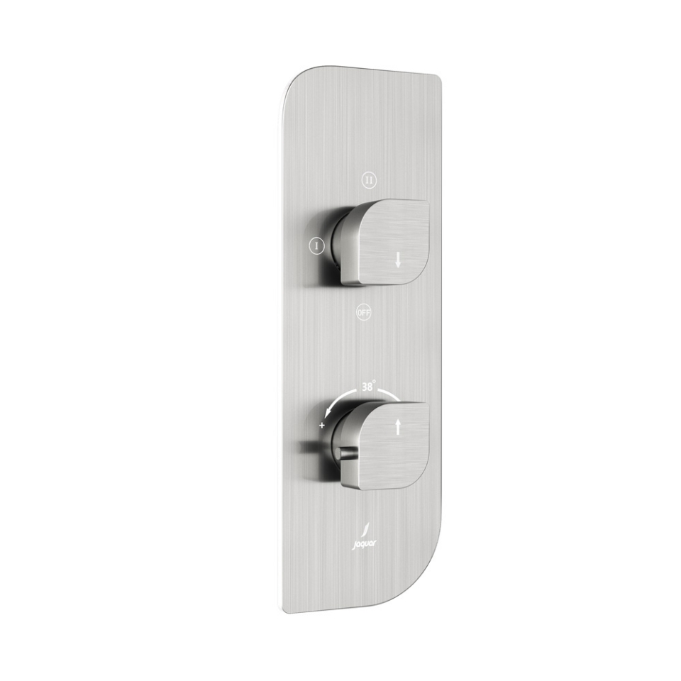 Picture of Термостатический смеситель для душа Aquamax с переключателем на 3 потребителя - Нержавеющая сталь