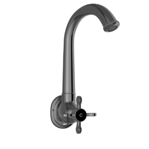 Picture of Sink Tap with Regular Swivel Spout - Black Chrome