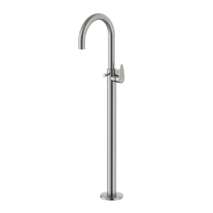 Picture of Vignette Prime Exposed Parts of Floor Mounted Single Lever Bath Mixer - Stainless Steel