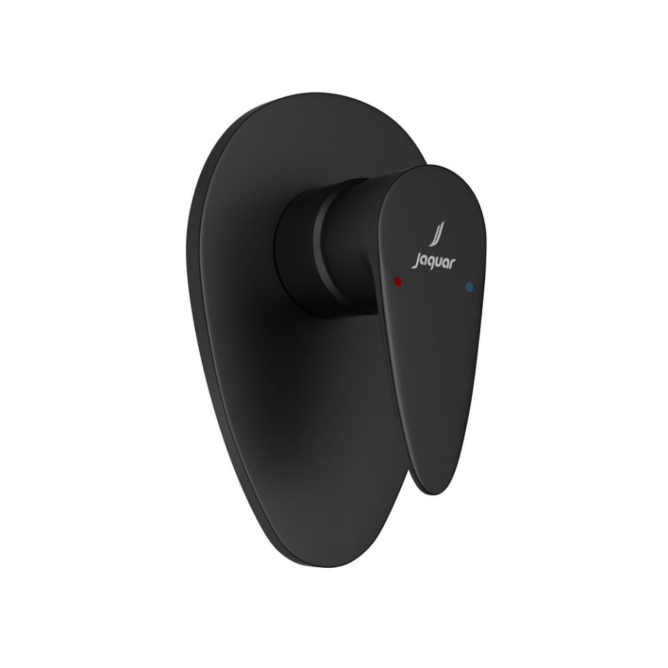 Picture of Внешняя часть встраиваемого однорычажного смесителя скрытого монтажа - Черный матовый