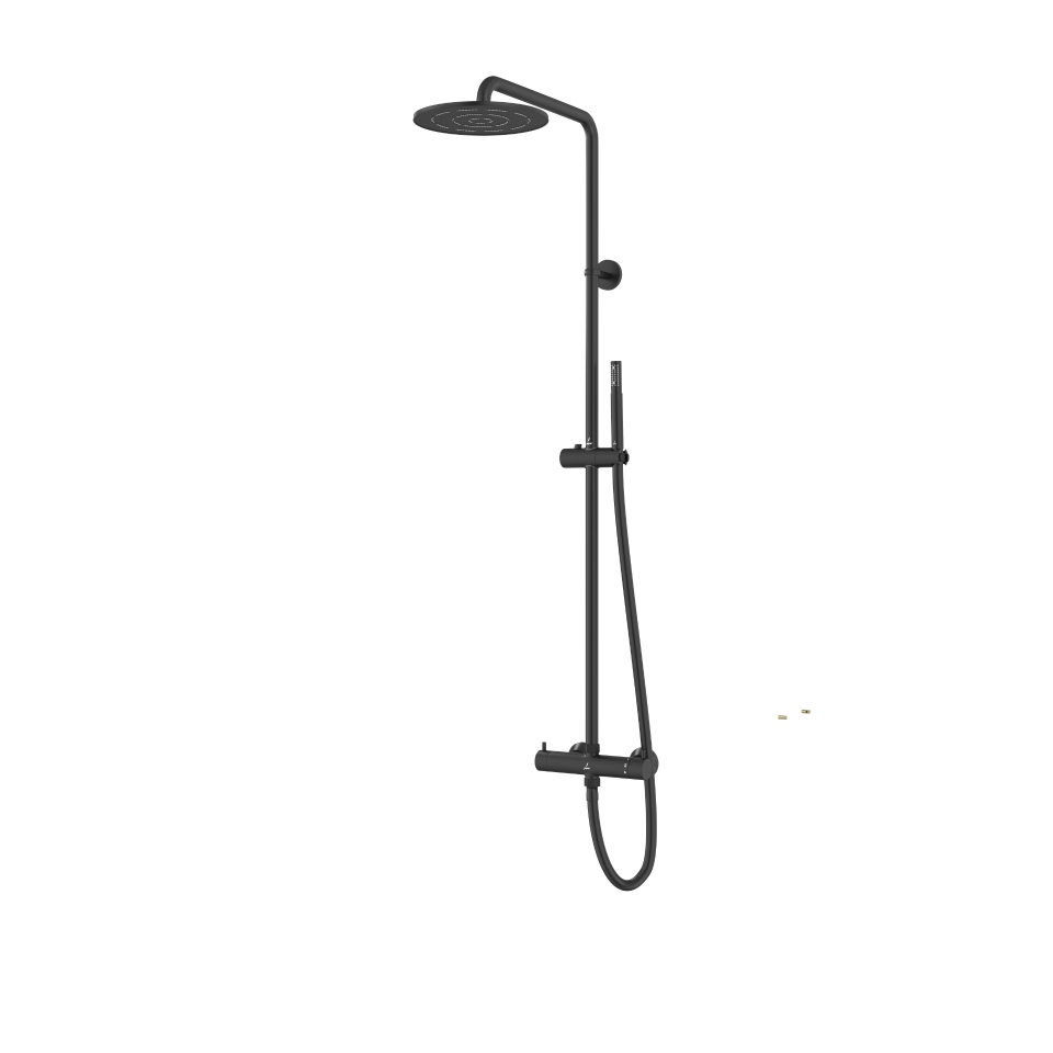 Picture of Multifunction Thermostatic Shower Valve - Black Matt