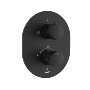 Picture of RIO Exposed Part Kit of Thermostatic Shower Mixer - Black Matt