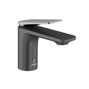 Picture of Single Lever Basin Mixer - Lever: Black Chrome | Body: Black Matt