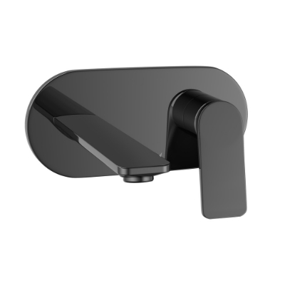 Picture of Внешние части однорычажного смесителя скрытого монтажа - Черный хром