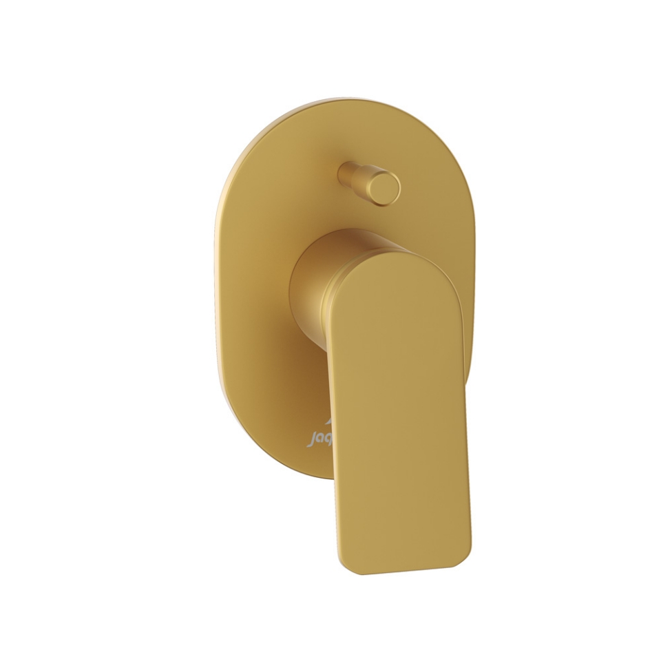 Picture of Внешняя часть однорычажного смесителя, увеличенная пропускная способность, скрытый монтаж - Золото матовое PVD