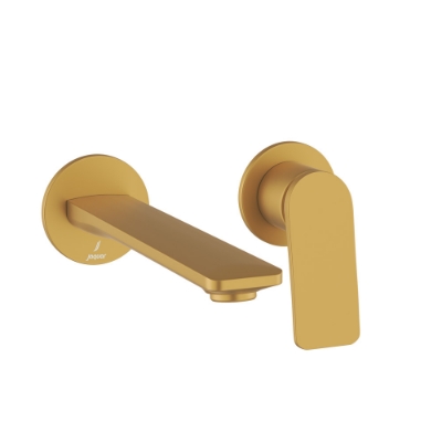 Picture of Внешние части однорычажного смесителя скрытого монтажа - Золото матовое PVD