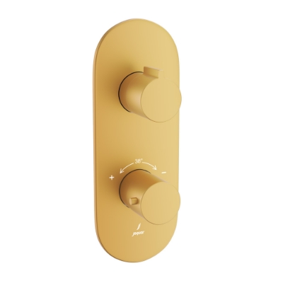 Picture of Термостатический смеситель для душа Aquamax - Золото матовое PVD