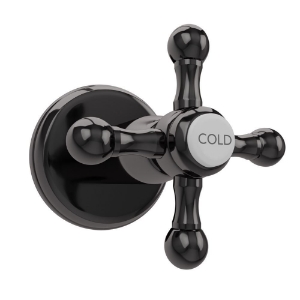 Picture of In-wall Stop Valve Hot Only - Black Chrome