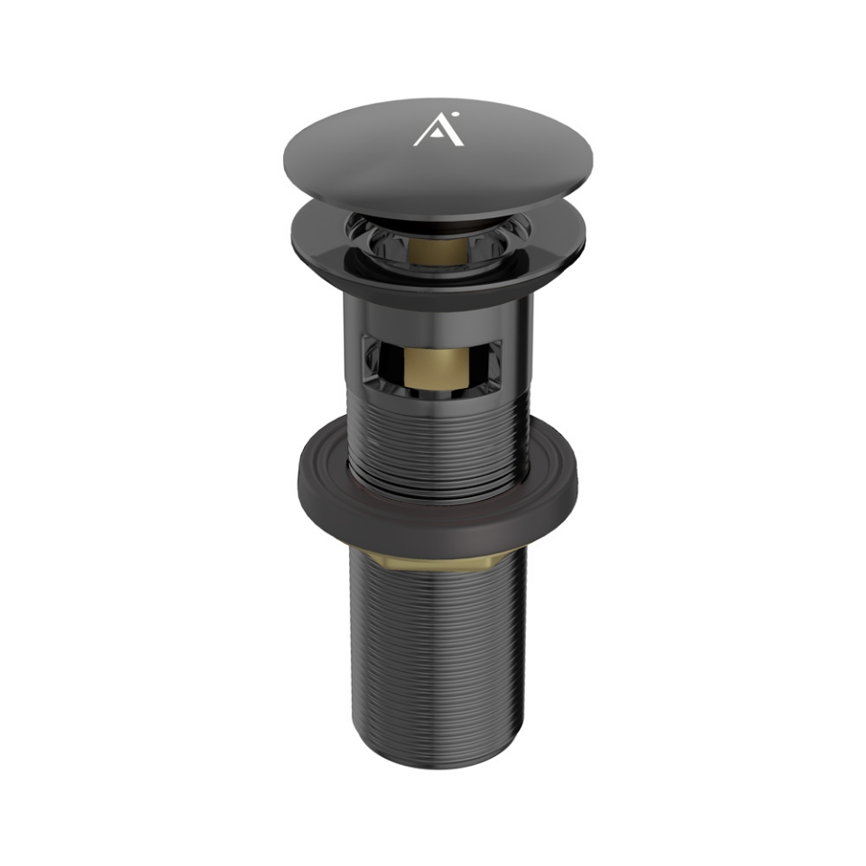 Picture of Донный клапан click-clack для раковины - Черный хром