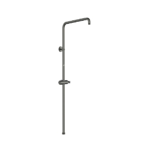 Picture of Exposed Shower Pipe with Hand Shower Holder, L-Type - Graphite
