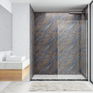 Picture of Stark Free Standing Bathscreen - (Width : 800-1200)
